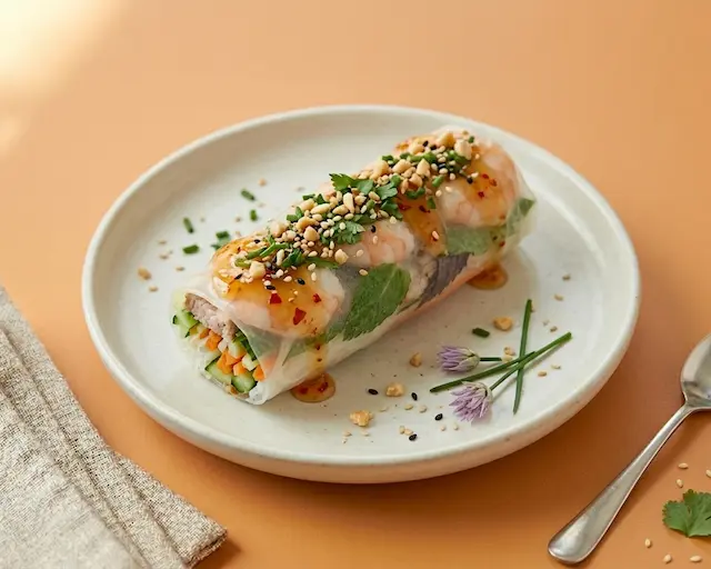 Rouleaux de printemps aux crevettes